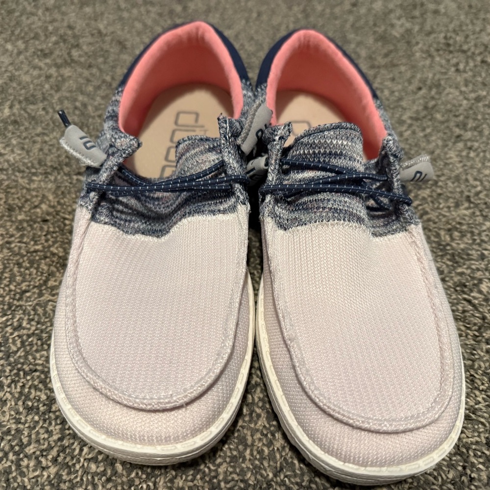 Hey Dude Women's Flats - Pink and Blue